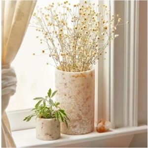 Gia Resin Boho Deco Beach Plant Peasant Minimal Modern Deco Flower Planter Vase